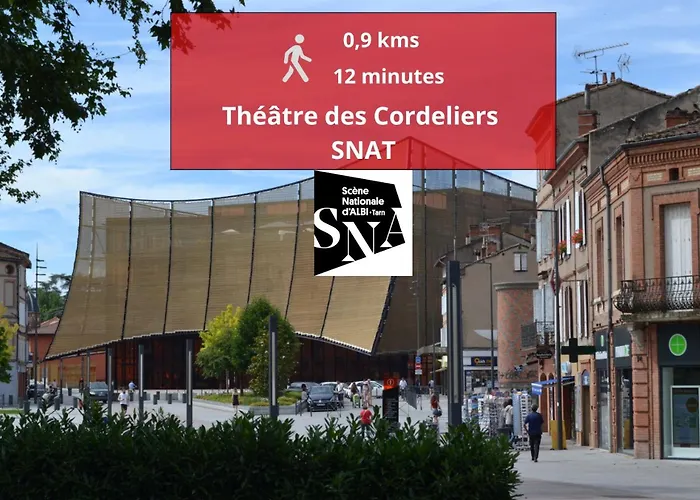 La Pause Du Savoir Albigeois - Garage - Climatisation - Centre Ville